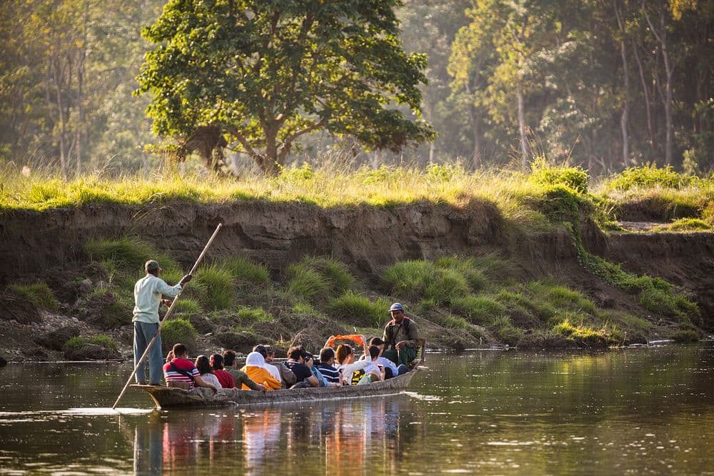 Canoe Ride on Rapti River